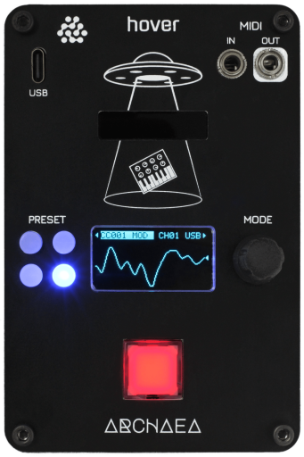 Hover MIDI Beam Controller