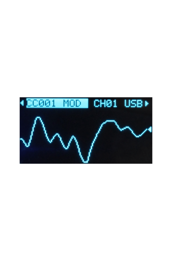 Hover MIDI OLED Blue